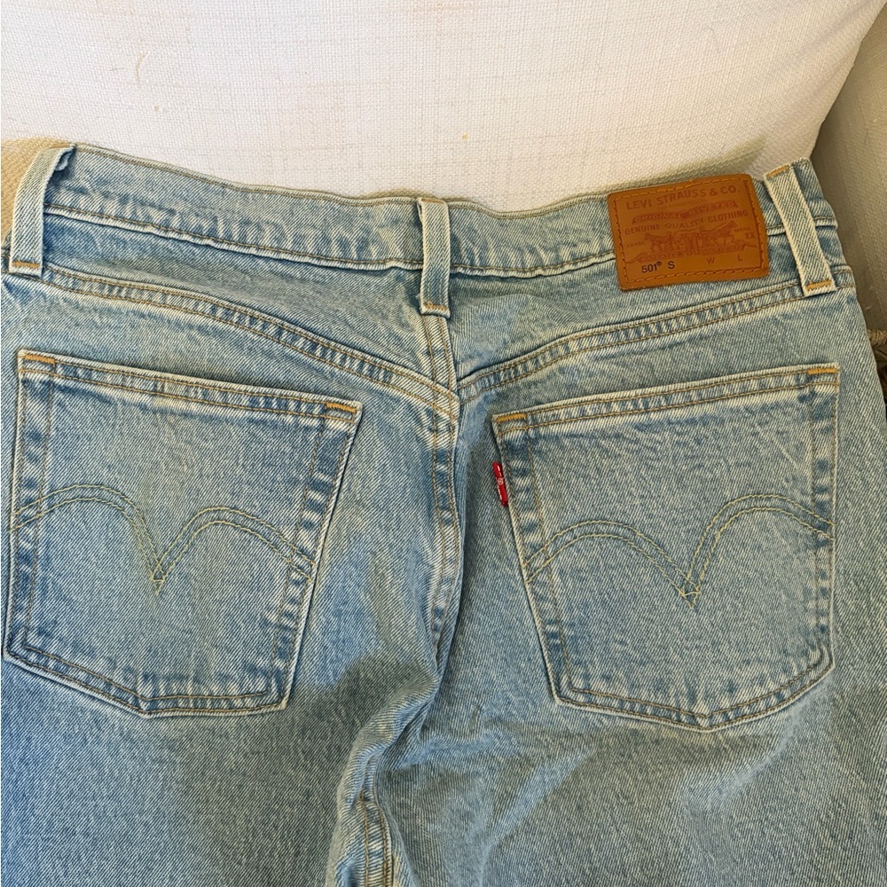 Levi's 501 Skinny Blue Jeans